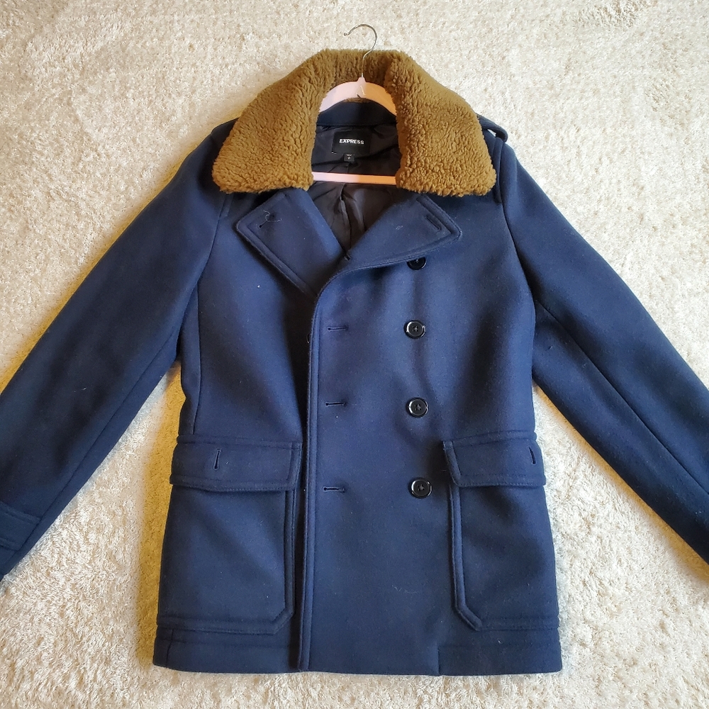 Express peacoat